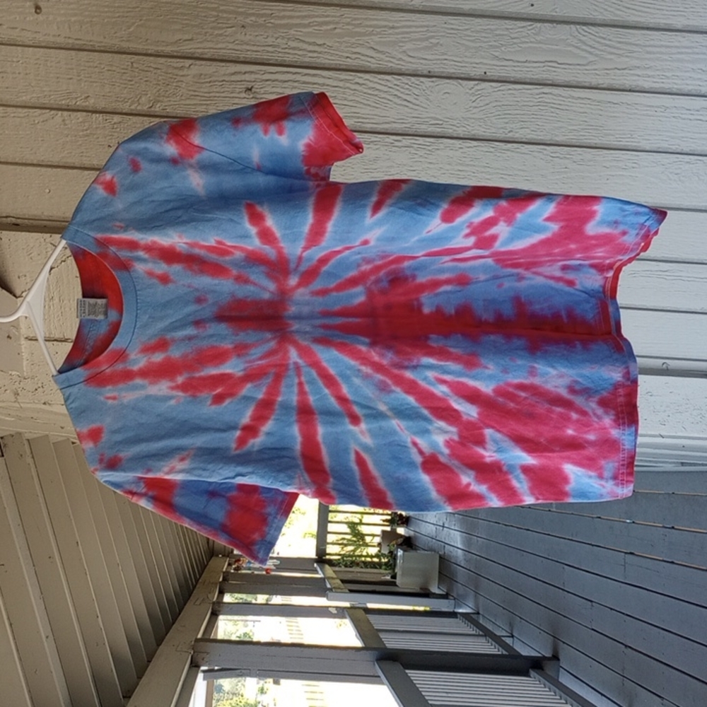 Tie-dye T-Shirt Large Unisex Summer Fashon New